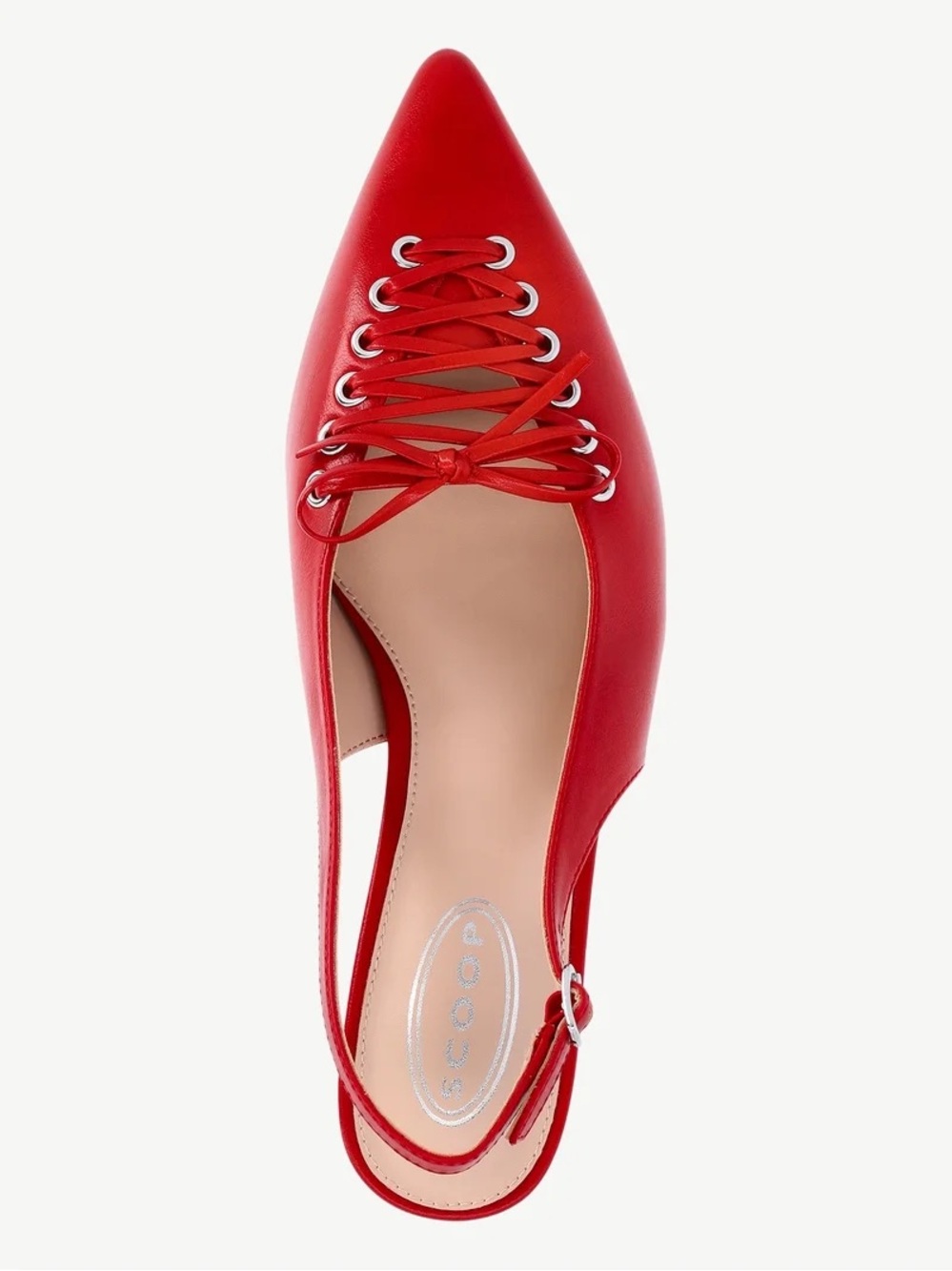 Sleek & sophisticated
Women's Slingback Kitten Heels with Lace Up Accents 11M - Picture 2 of 7